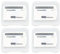 for PS Vita Memory Card Adapter, 4Pcs Micro SD Adapter for PS Vita 1000 2000 for PS TV, Plug and Play