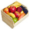 Kistenkolli Altes Land Kartoffelsteige 40x33x30 cm Gemüsekiste Obsthorde Gemüsekorb Kartoffelkiste zum Lagern Kiste Holz Obstkisten Obstschale (1er Set natur)