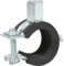 10 Stück Rohrschelle Schallschutz Gelenkrohrschellen Easy-Click plus 32-35mm M8