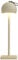 DILUMEN Dimmbare LED Akku Tischlampe,Restaurant Tischlampen Neutralweiß 4000K,Tischlampe Kabellos,Wiederaufladbar USB-C,Kabellose Tischlampe Aluminium Metallmaterial, Für Innen und Aussen(Beige)