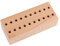 Porta Pinze per Cacciavite in Legno di Faggio a 20 Fori, Supporto per Organizer, Ideale per Riporre Strumenti di Lavorazione, Kit di Riparazione per Orologi, Forniture Artigianali