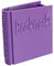 Porte-marque-pages en forme de livre pour la maison, le bureau, les signets, ornements, cadeau pour amis, boîte de rangement personnalisée pour marque-pages (violet)