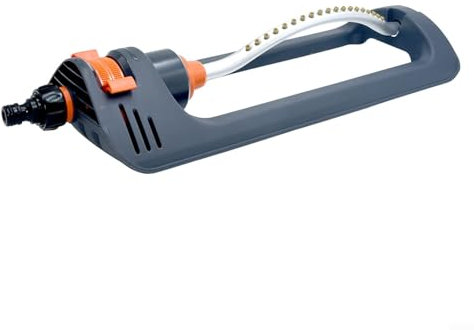 Automatic 19 hole Oscillating Sprinkler for Garden Lawn, Rustproof Design