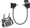 Lpolkvemelh Type C to Micro USB Cable, 6 Inch Remote Controller Wire, Type c Connector Compatible with DJI Mini SE Sprak Mavic 2 Pro Zoom Mavic Air Mavic Pro Platinum Accessories Black