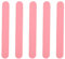 Spatules à Cire de Silicone, Bâtonnets Réutilisables pour L'épilation, L'artisanat, Silicone Souple Antiadhésif, Nettoyage Pratique, Multi-usages (Rose)