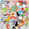 100 Stücke Sticker Tiere, Aufkleber Kinder, Wasserfest, Lustige Tiermuster, Lernende Tiere Im Spiel, Tiermuster für Jungen Mädchen