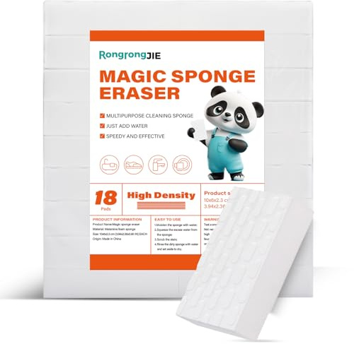 RongrongJIE Magischer Schwammradierer, 3 x dickere Melamin-Schwämme, extra langlebige Reinigungspads für Badezimmer, Küche, Outdoor, Mehrzweck-Reiniger, saubere Badewanne, Dusche, Wand, Ofen, Schuhe,