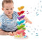 Klangg Murmelbahn Regenbogen,Musikbaum Aus, Murmelbahn, Hölzerner Musikbaum, Regenbogen Kugel Singender Baum, Musikbaum-Kugelbahnspielzeug Für Mädchen Und Jungens