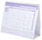 NAMOARLY Dekorativer Tischkalender Stehkalender Für Büro Und Haushalt Monatskalender Im Minimalistischen Design Dream Für Tägliche Notizen Und Planung