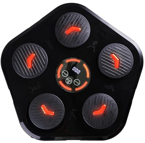 Music Boxing Machine - Boxing Machine | Smart Music Machine | Workout Machine For Punching | Smart Wall-Mounted Machine For Home Gym, & Wireless Workout Equipment