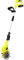 Cordless Electric Garden Tiller, Handheld small rotavator, garden Household Cultivator with 20V Rechargeable Lithium Battery Charger, Portable soil turner roller for greenworks digging hoe Tools