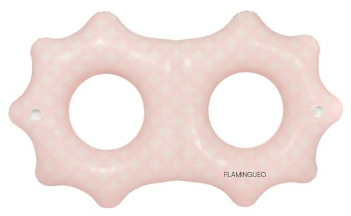 Flamingueo Schwimmring Erwachsene - Schwimmreifen, Luftmatratze Wasser, Aufblasbare Pool Spielzeug, Pool Zubehör Spaß, Wasserhängematte (190 x 115 x 42 cm)