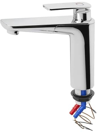 Kalt-Warm Wasserhahn Mischbatterie Vector S Küche Ø33 mm chrom Campingwasserhahn für Wohnmobil Wohnwagen