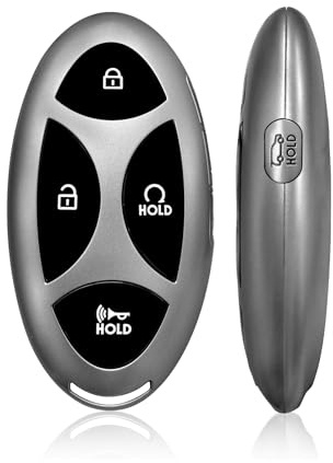 Keylessbest Replacement for 2024 Hyundai Kona Key Fob Remote Control TQ8-FOB-4F61M43 5 Buttons 433MHz