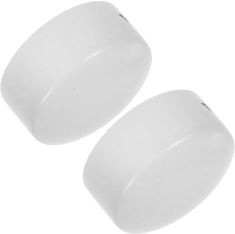Artibetter Stair Handrail End Cover Stainless Steel Banister Caps Firm Attachment for Wooden Handrails 1.97X1.97X0.98 in Indoor Use