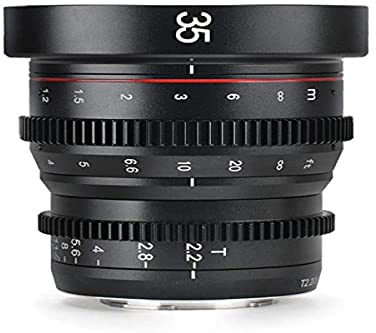 Meike 35 mm T2.2 Handbuch Focus Cinema Prime Lens (MFT Mount) MK-35T22-M43