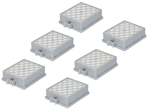 6 x HEPA-Filter, Motorfilter grau, geeignet für Staubsauger Lux Intelligence