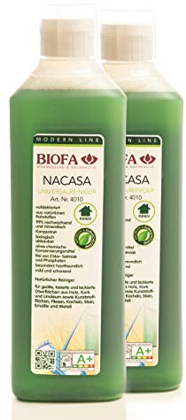 Biofa NACASA Universalreiniger Eco-Werk Set 2 x 0,5 Liter, Haushaltsreiniger,