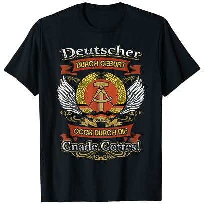 Ossi Gnade Gottes DDR Produkte Ostdeutschland Ostalgie T-Shirt