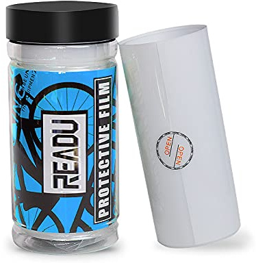 LESOVI Bike Frame Tape Guards - Transparent Rhino Protective Film, Scratch-Resistant Bike Frame Protection