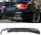 DM Autoteile 14231 Sport-Performance Diffusor Carbon Design 2-Rohr kompatibel für BMW 3er E90 E90 316-330i M-Paket 05-11