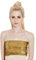 Top de tubo de lentejuelas para mujer, tops cortos sin tirantes brillantes para ropa de club de fiesta, bralette elástico sin relleno, top de sujetador bandeau brillante para disfraz de rendimiento