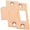 Housoutil 2piezas Placas De Refuerzo De Pestillo De Acero Inoxidable Para Puertas De Instalación Fácil y Duradera Compatible Puertas Interiores y Exteriores Mejora La Seguridad y
