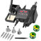 Defabee 14pcs Stazione di Saldatura, 2 in 1 Funzioni Aria Calda Display Digitale Kit Saldatore Saldatore Saldatore 8898 Portatile SMD Stazione di Rilavorazione, ºC/ºF Conversione aria fredda/calda e