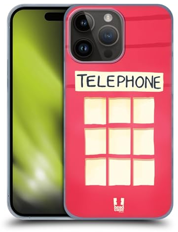 Head Case Designs Telefonzelle Ich Träume Von London Harte Rueckseiten Handyhülle Hülle Huelle kompatibel mit Apple iPhone 15 Pro Max