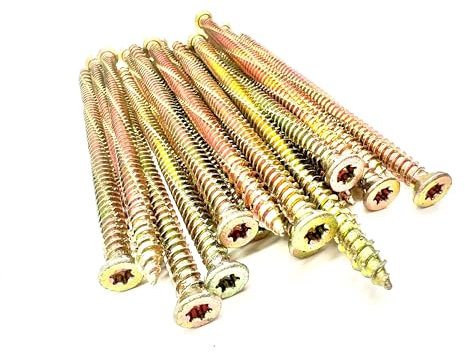 Lot de 20 vis à béton à tête fraisée multi-fixation TX Easy Drive 7,5 x 150 mm