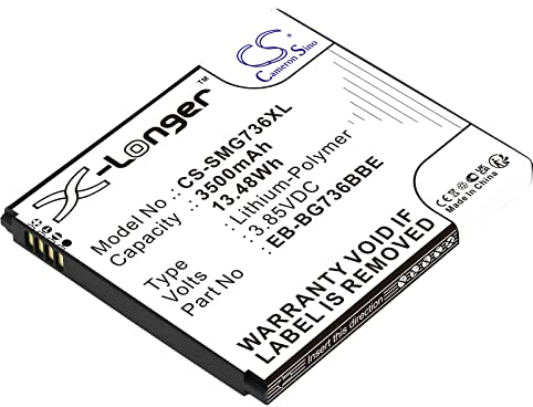 NEU Ersatz Akku Fit Samsung Galaxy Xcover 6 Pro, SM-G736B, SM-G736B/DS, SM-G736U, SM-G736U1(3500mAh / 13.48Wh)