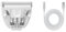 Dog Clippers Detachable Ceramic Blade Replacement and USB Charing Cable Set