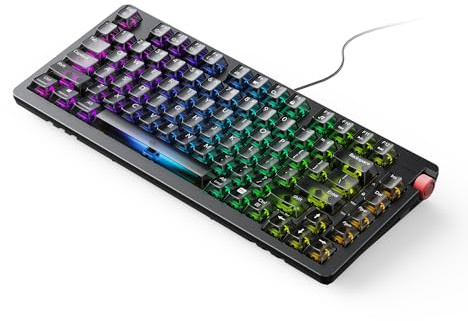 FiiO HiFi Mechanical Music Keyboard KB3 with HiFi Music Decoder, RGB Backlit for PC/Mac/IOS/Android, 3.5mm 4.4mm Outputs (HiFi Wired)