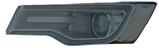 LeLeD Geeignet für Jeep Grand Cherokee WK2 2014-2020 Auto Scheinwerfer tönung Schutz Folie rücklicht TPU Aufkleber dekor Film zubehör,Blackened