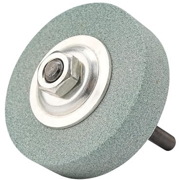 NuoDunco Grinding Wheel Adapter and 75mm Grinding Stone, Change Electric Drill into Grinding Machine for Metal Grinding, Polishing, Deburring(Gray)