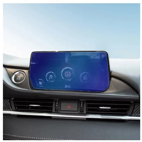 Navi Displayschutzfolie Für Mazda 6 Für Atenza 2019 2020 Gehärtetes Glas Auto Navigation Screen Protector Display Film Schutz Navi Schutzfolie