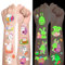Kleinigkeiten zu Ostern Kinder, 15 Blatt Leuchtende Oster Tattoo Kinder, Kleine Ostergeschenke für Kinder, Kindertattoos Osterhasen Ostereier Sticker Aufkleber Ostern Deko, Oster Mitgebsel Kinder