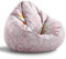 DreamRoots Sitzsack Kinder mit füllung - Sitzkissen Kinder Boden - Kinderzimmer Möbel - Sitzsäcke fürs kinderzimmer - Bean Bag M Pink World