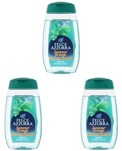 Docciaschiuma SummerBronze Felce Azzurra Menta Acquatica (Confezione da 3)