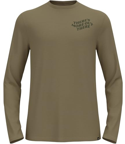 Odlo Herren Merino 160 There's More Longsleeve, vetiver, M