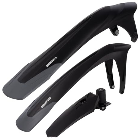 Oxford Mudstop FS Mudguard Front and Rear Set MU886 | MTB Mountain Bike Cycle Mudguards