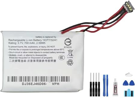Generic Batterie 361-00043-00 700 mAh 3,7 V compatible avec Edge 820 Edge520 500 200 205 520plus Batterie