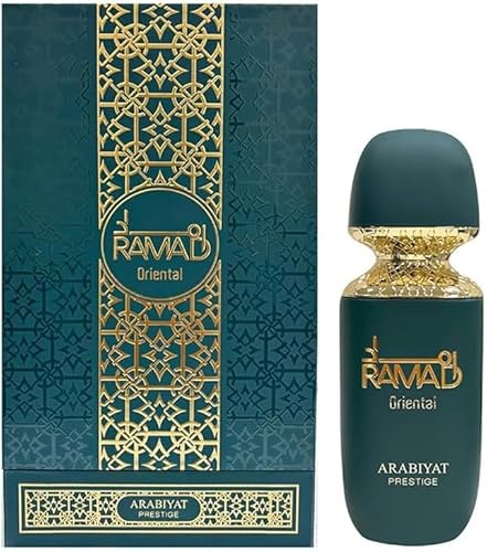 Arabiyat Prestige Ramad Oriental Eau de Parfum für Damen und Herren (Unisex), 100 ml, hergestellt in den Vereinigten Arabischen Emiraten