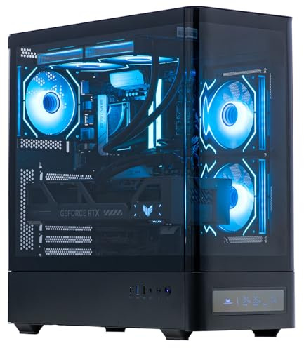 Veno Scorp Gaming PC AMD Ryzen 5 9600X Processor Nvidia GeForce RTX 5070 12GB Graphics Card – DDR5 16GB 5200MHz RAM – 1TB NVMe SSD – 650W PSU – Windows 11 – IONIX Black ARGB Case – Liquid Cooling–WiFi