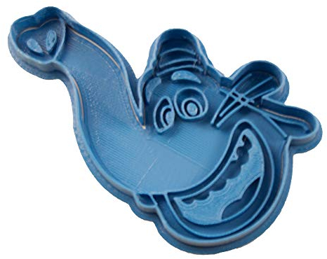 Cuticuter Bing Bong del revés di Biscotti, Blu, 8 x 7 x 1.5 cm