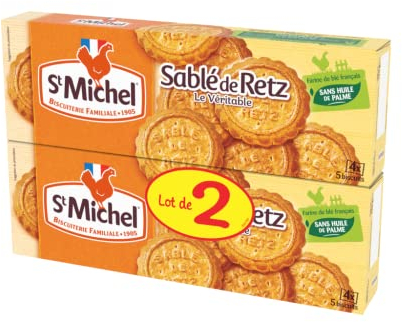 ST MICHEL Sablé de Retz 2x120g LOTx2