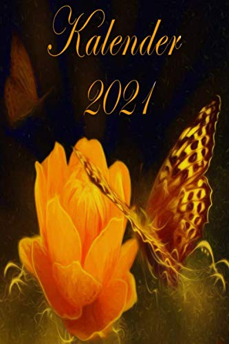 Kalender 2021: Buch Kalender / Terminkalender 2021 zum Planen, Organisieren und Notieren.