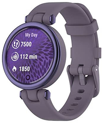 Strap-it silikon Lila - Passend für Garmin Lily - Armband für Smartwatch - Ersatzarmband