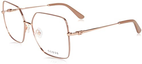 GUESS GU2824 Brille, Beige/Other, 57 für Damen