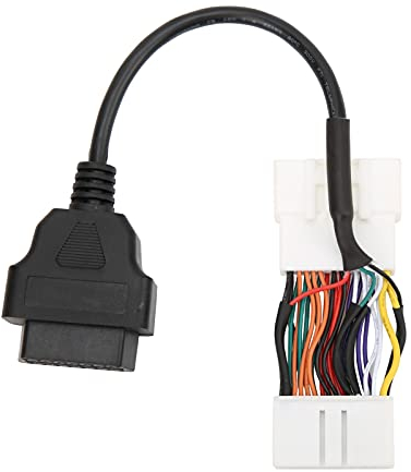 Akozon 26Pin OBD2 Adapter Splitter Kabel, Adapter Diagnosekabel, OBD2 Diagnosekabel Steckverbinder Kabelbaum Auto-Diagnose Verlängerungskabel-Adapter für Model Y nach Januar 2019